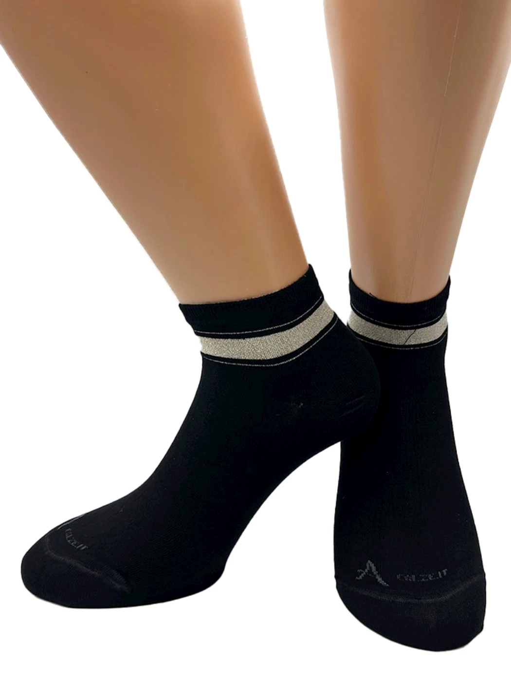 Calza Corto Caviglia in Cotone e Lurex DIANA-LUREXR