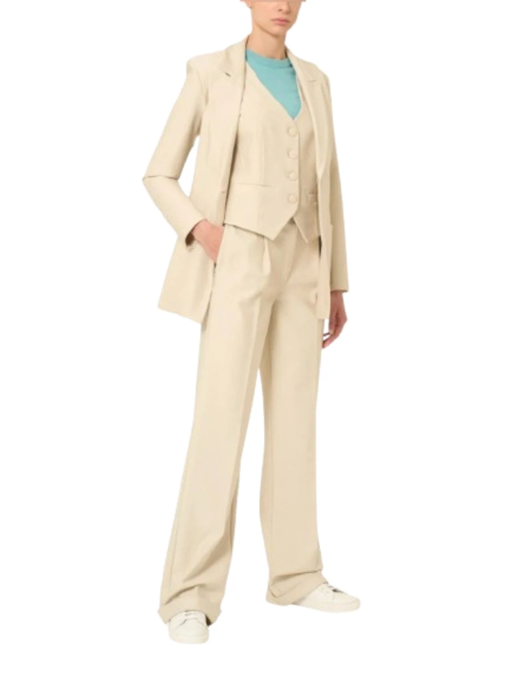 Blazer Over Collo a Lancia Donna DO24G9