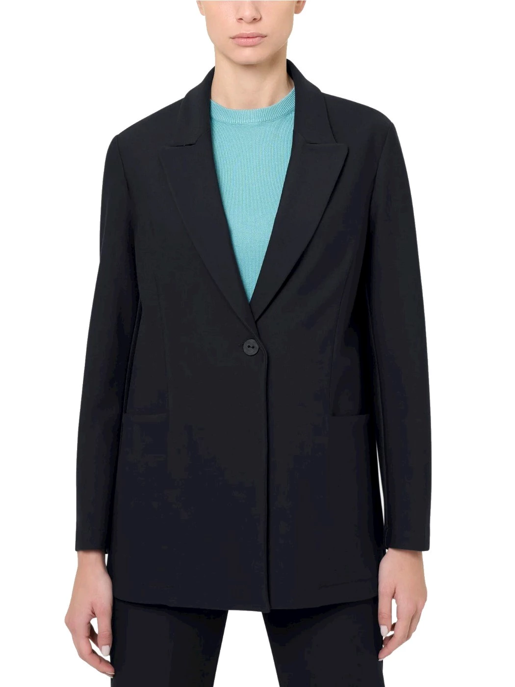 Blazer Over Collo a Lancia Donna DO24G9