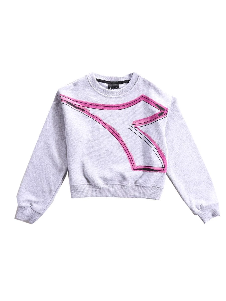 Felpa Diadora 028857 Kid 100% Cotone Felpatino