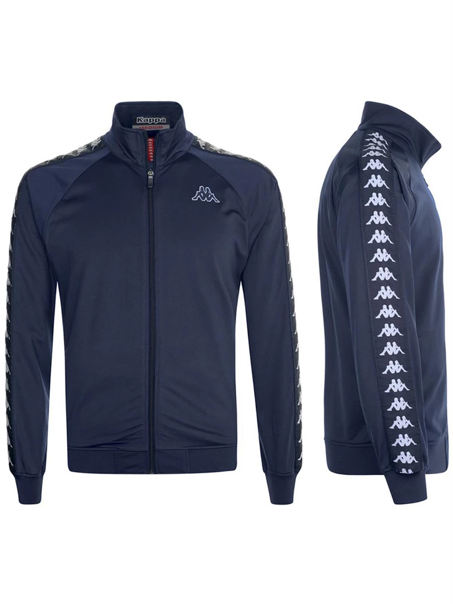 Felpa Kappa 301EFU0-19- 222 Banda Anniston Slim in Acetato