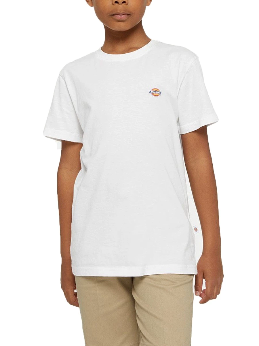 T-Shirt Dickies DK0KSR640WH1  YOUTH MAPLETON TEE KNIT WHITE