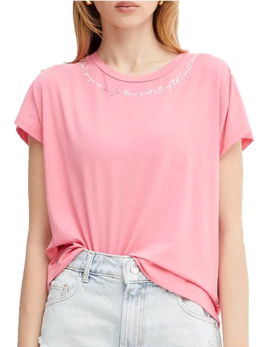 T-Shirt Liu Jo TA5268-JS005-M9182 ECS T-SHIRT MODA M/C