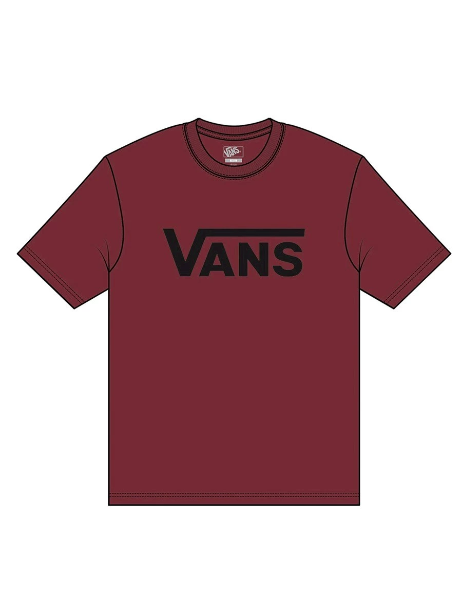 T-Shirt Vans VN000IVFBRD1 Vans Classic Bordeaux