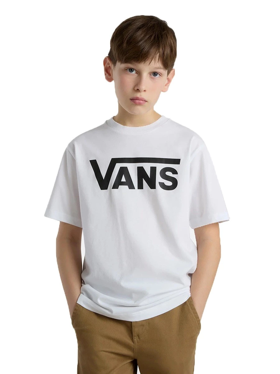 T-Shirt Vans VN000IVFYB21 Vans Classic White/Black