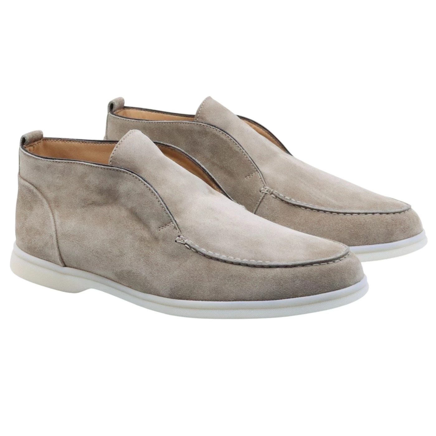 Polacchino uomo senza lacci Rossano Bisconti 358 in camoscio