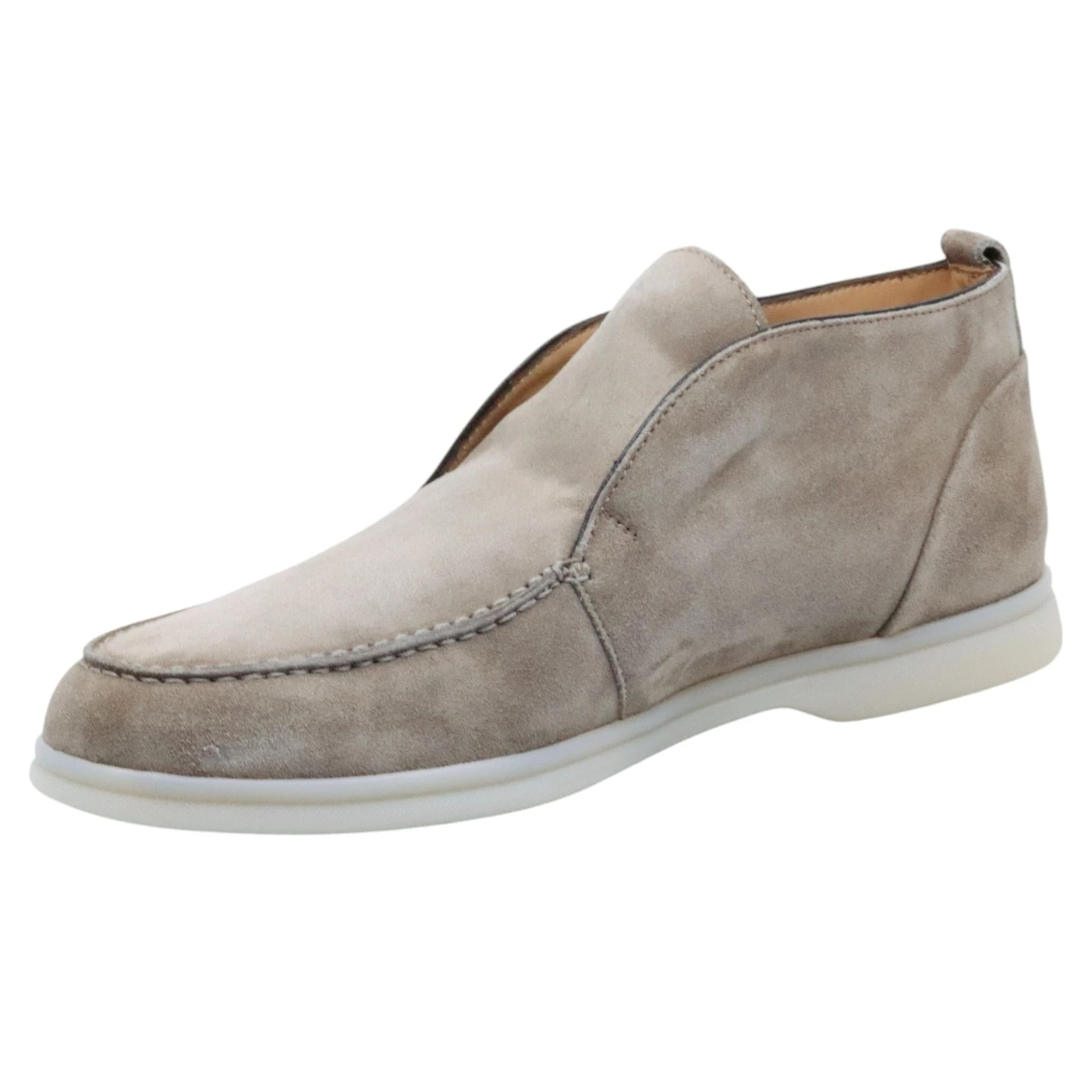 Polacchino uomo senza lacci Rossano Bisconti 358 in camoscio