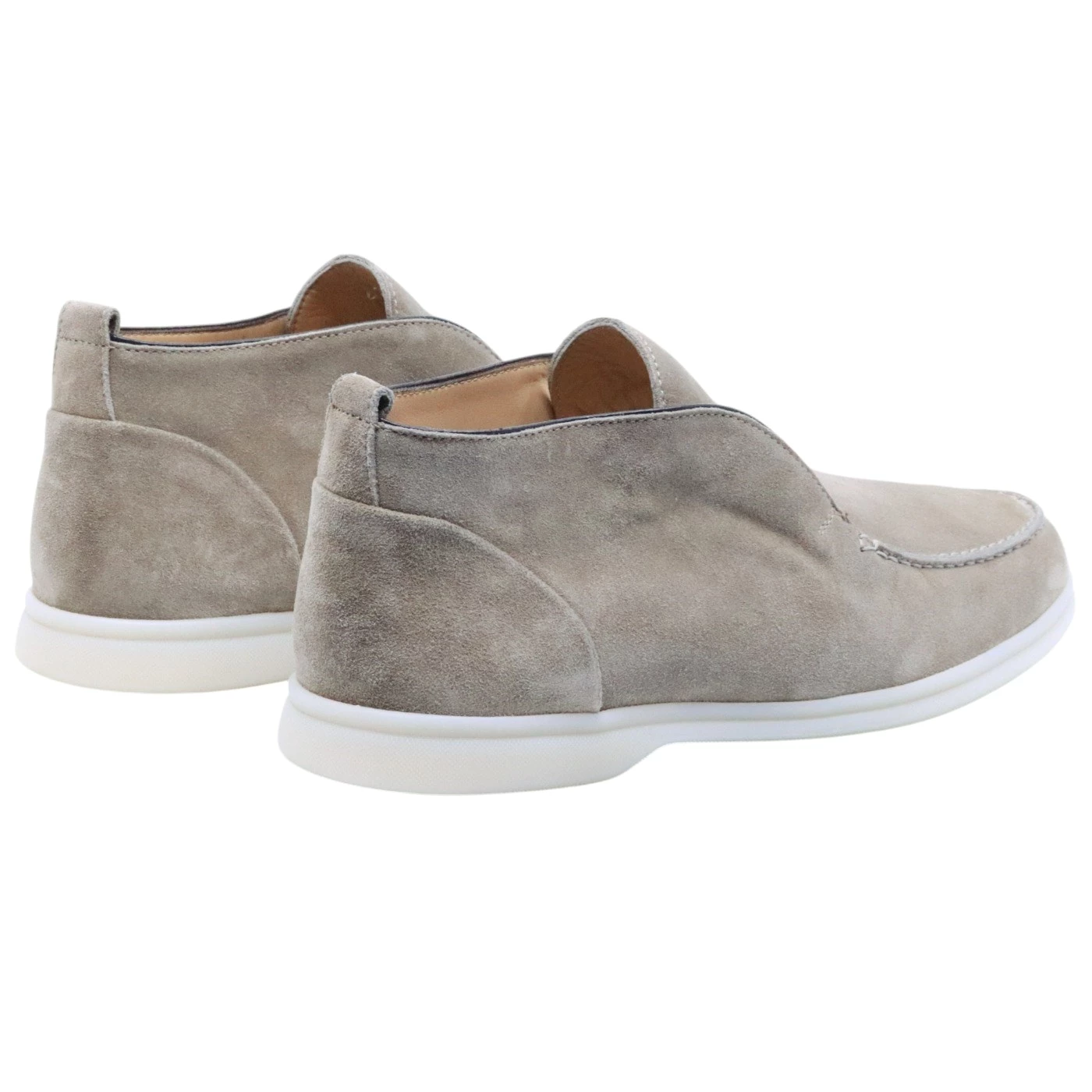 Polacchino uomo senza lacci Rossano Bisconti 358 in camoscio