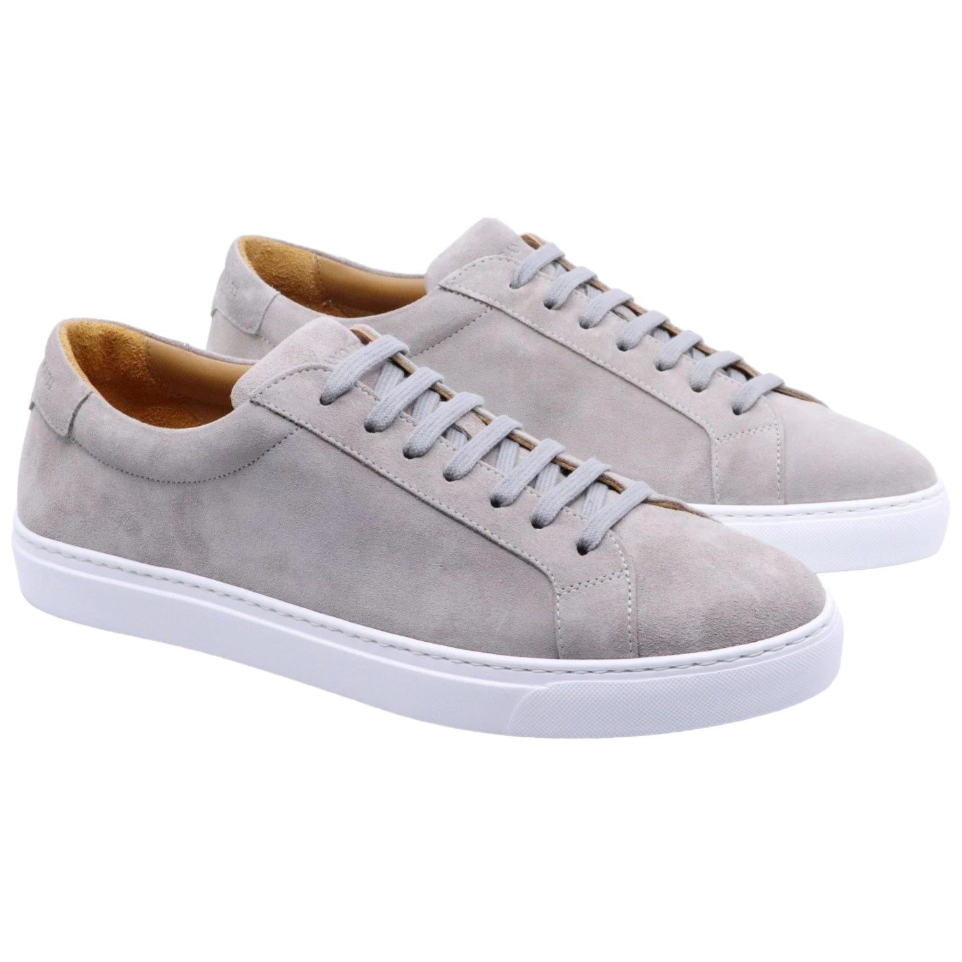 Sneaker uomo Rossano Bisconti 465 in camoscio tortora