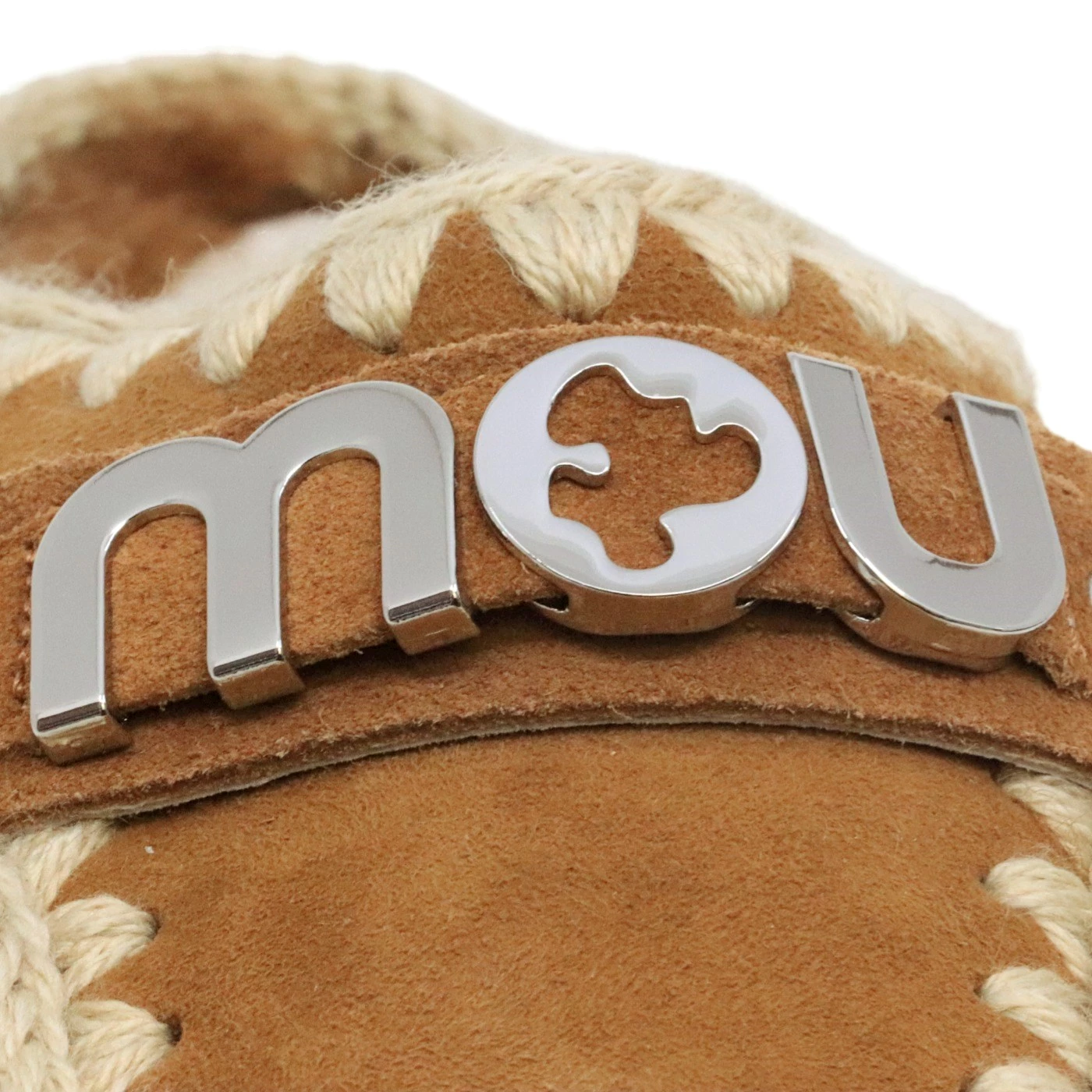 Sabot MOU Bounce Clog Metal Logo 531001 in pelle di montone