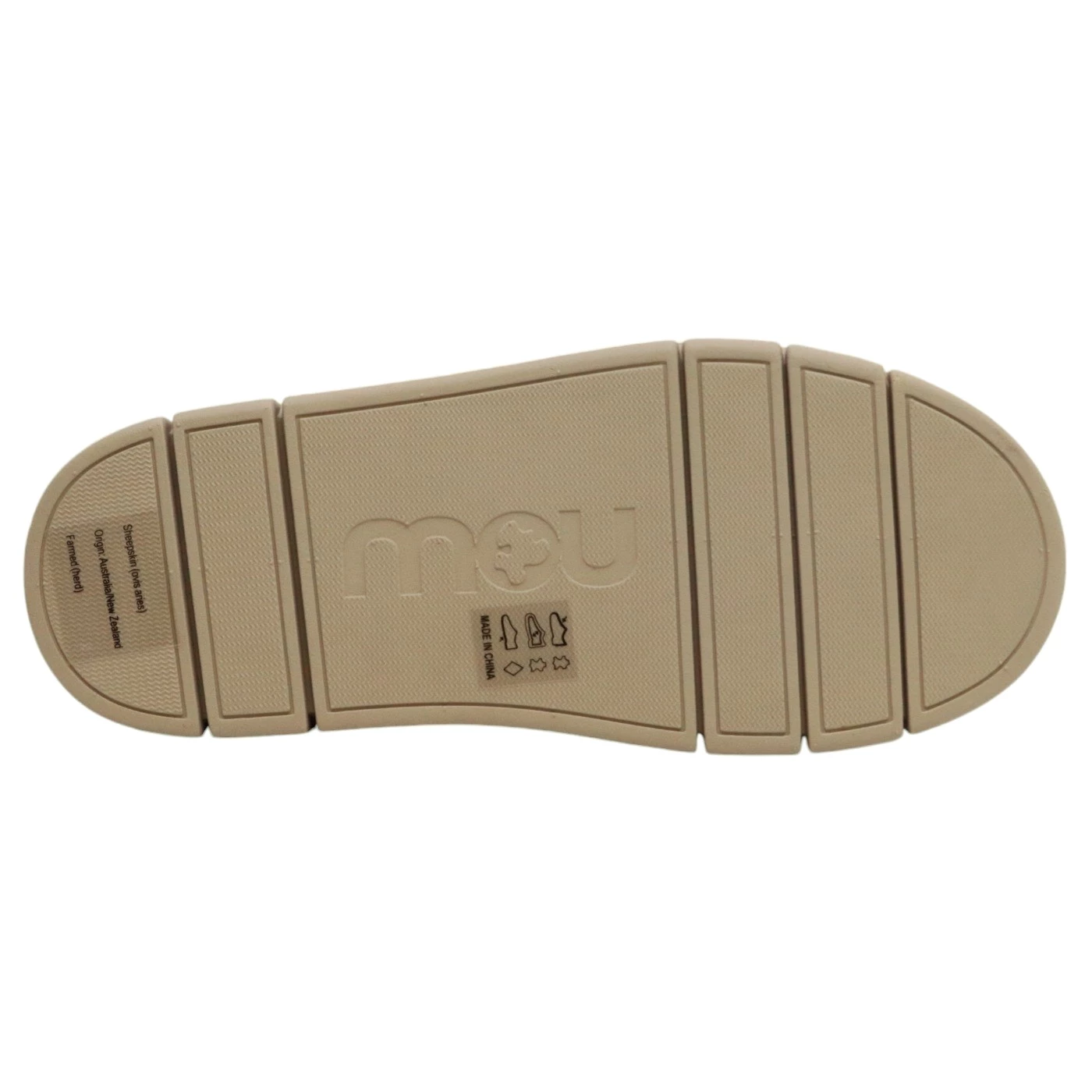 Sabot MOU Bounce Clog Metal Logo 531001 in pelle di montone