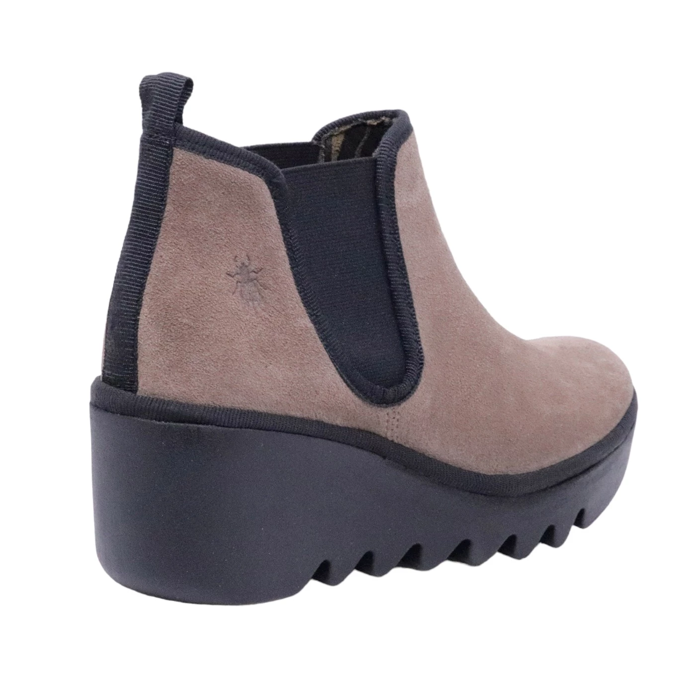 Chelsea Boot donna Fly London Byne349 camoscio taupe