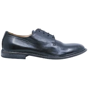 Scarpa derby uomo Moma in pelle nera