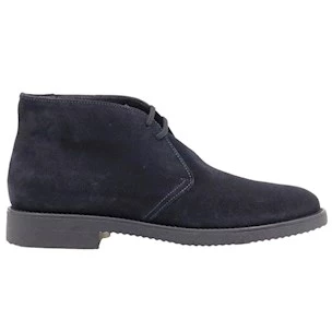 Antica Cuoieria 17671 Polacchino da uomo in camoscio blu