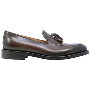 Mocassino uomo Crispiniano 3509 in pelle marrone