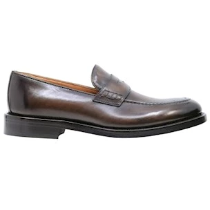 Mocassino uomo Crispiniano 3510 in pelle marrone