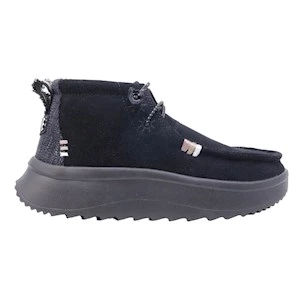 Hey Dude Wendy Peak Hi sneaker donna in nero
