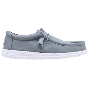 Hey Dude Wally Canvas sneaker uomo in grigio