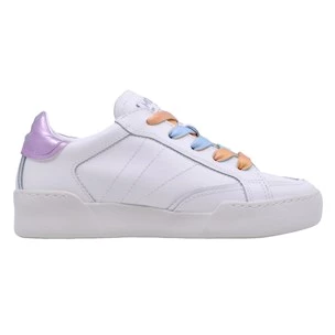Sneaker donna Mono Way Emily in pelle bianca