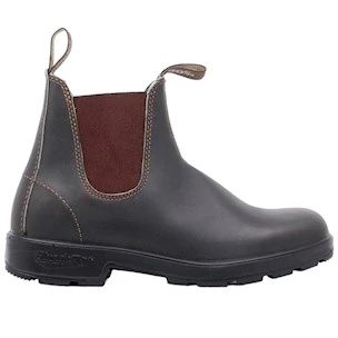 Blundstone 500 chelsea boot in pelle testa di moro