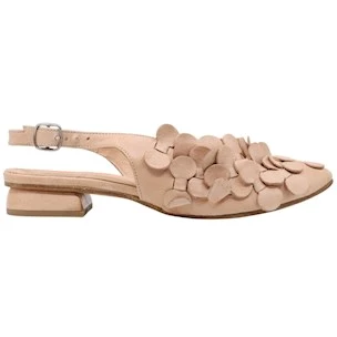 Slingback donna Kudetà 514402 in pelle sabbia