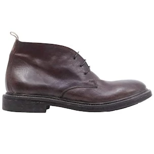 Polacchino uomo Moma 52404 in pelle marrone