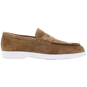 Mocassino uomo Rossano Bisconti 561 in camoscio sigaro