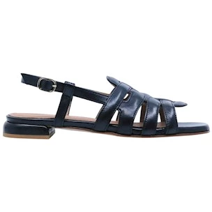Sandalo donna Triver Flight 566 28 in pelle nera