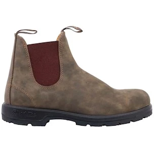 Blundstone 585 chelsea boot unisex in pelle marrone sfumata