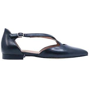 Ballerina donna Triver Flight 603 03 in pelle nera