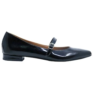 Ballerina da donna Jaffè 605 in pelle vernice nera
