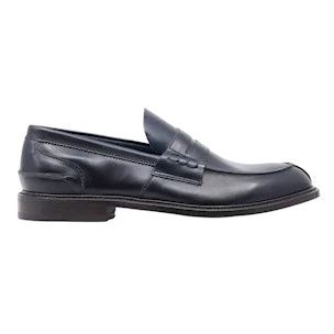 Mocassino uomo Douglas 784 Princess 040 in pelle blu