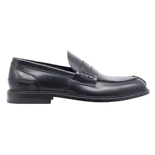 Mocassino uomo Douglas 784 Princess in pelle nera