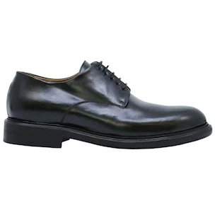 Crispiniano 860 scarpa derby uomo pelle nera