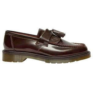 Dr. Martens Adrian loafer unisex in pelle Arcadia rossa ciliegia