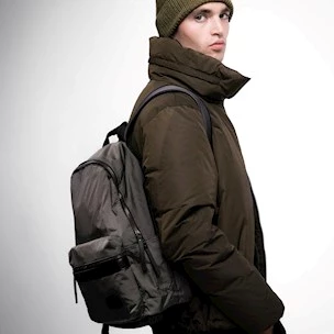 Zaino Premiata Blade 2119 in gabardine di nylon grigio