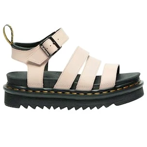 Dr Martens Blaire Athena sandalo donna in pelle rosa