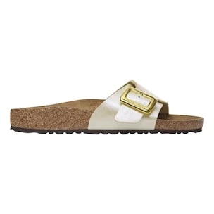Birkenstock Catalina Graceful sandalo da donna bianco perla