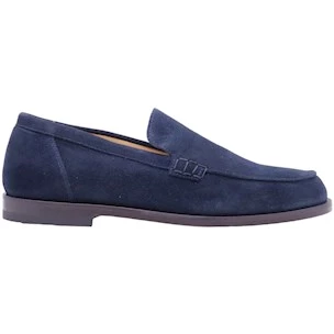 Mocassino uomo Mille 885 Glasgow in camoscio blu