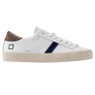 DATE Hill Low Calf White Brown HL CA WN sneaker uomo