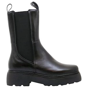 MJUS L44207 stivaletto chelsea donna in pelle nera