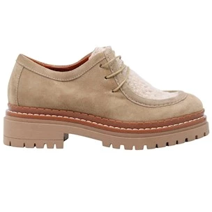 Mjus Dixie L97106 scarpa bassa donna in camoscio color beige