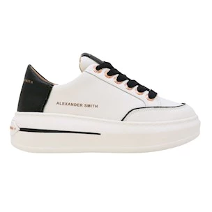 Sneaker donna Alexander Smith Lancaster in pelle bianca
