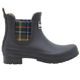 Barbour Kingham LRF0088 wellington donna in gomma nera