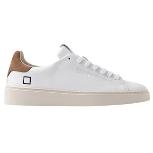 DATE Levante Calf White Brown LV CA WN sneaker uomo in pelle
