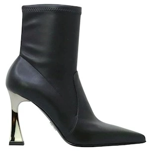 Sergio Levantesi Melita56 tronchetto donna in pelle nera