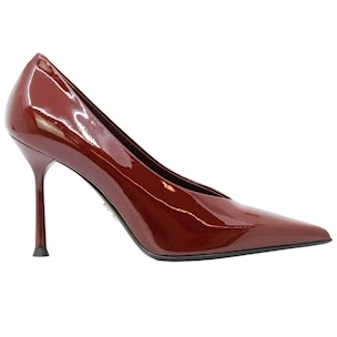 Sergio Levantesi Modern56 décolleté donna in pelle vernice rossa