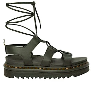 Dr Martens Nartilla Athena sandalo donna in pelle nera