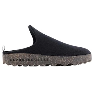 Ciabatta donna Asportuguesas Come in lana naturale