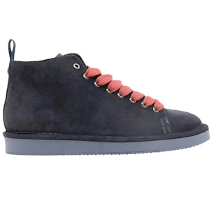Polacchino sneaker uomo Panchic P01 in camoscio blu